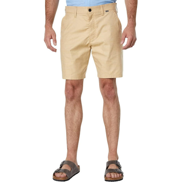 Hurley Hurley Men's H2O-Dri Breathe 19" Shorts Gold Shed 30 Mens Hybrid Land and Sea Shorts