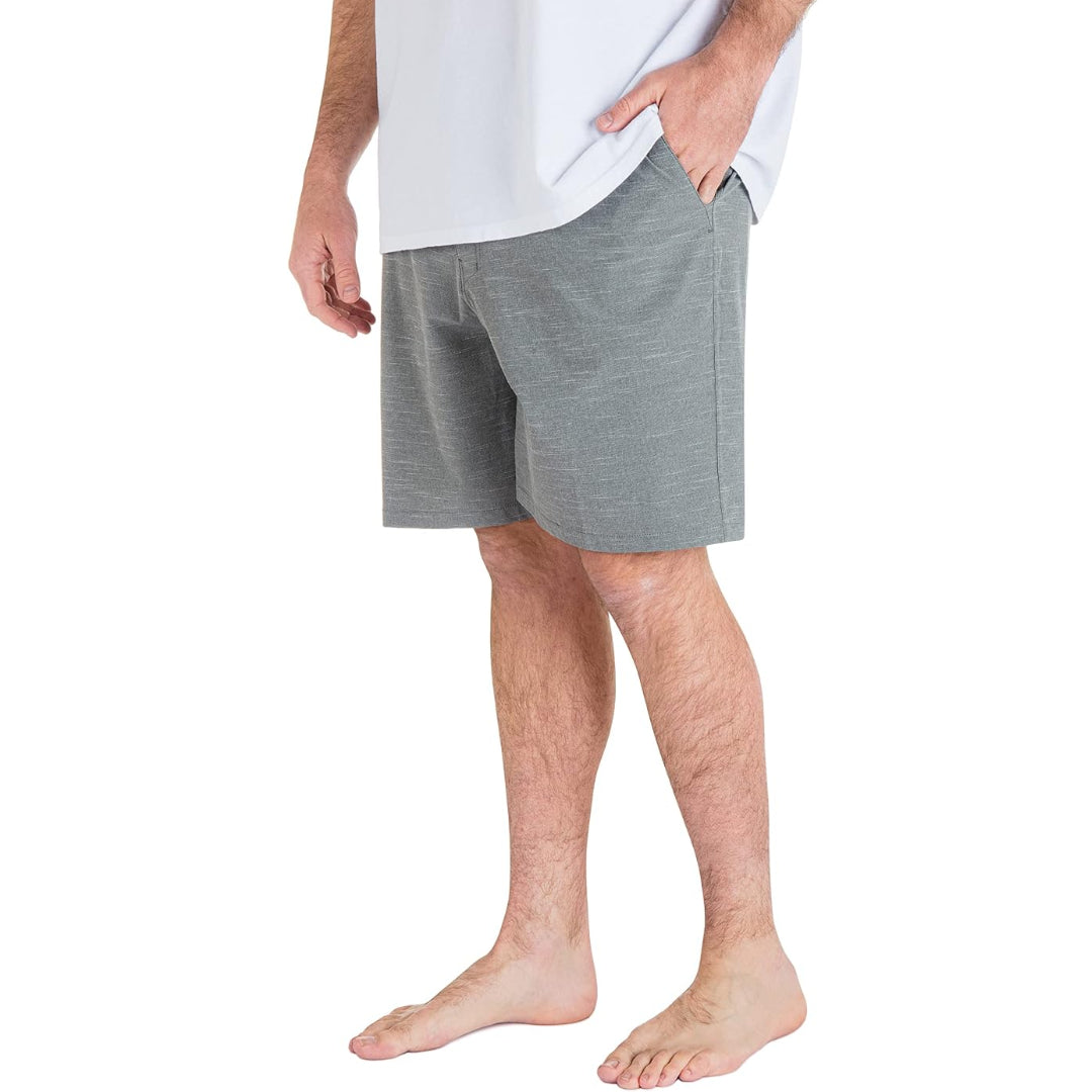 Hurley Hurley Men's Phantom Sandbar Stretchband 20" Barely Bone 30 Mens Hybrid Land and Sea Shorts
