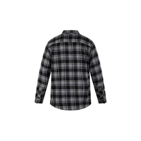 Hurley Hurley Men's Portland Organic Flannel Long Sleeve Pebble M Mens Button Up Long Sleeve Shirts