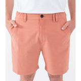 Hurley Hurley Men's Phantom Slub 3/4 Waistband 18" Olive 30 Mens Casual Shorts