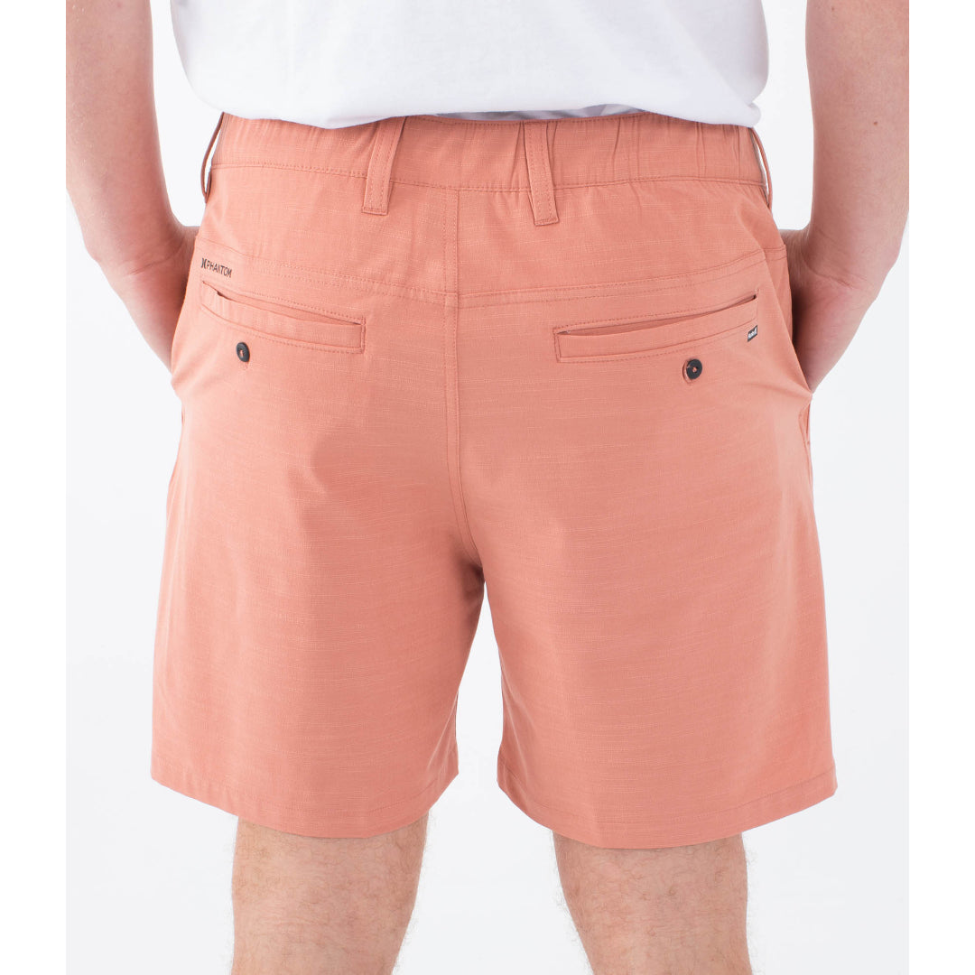 Hurley Hurley Men's Phantom Slub 3/4 Waistband 18" Olive 30 Mens Casual Shorts