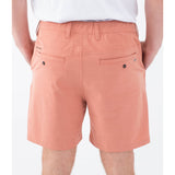 Hurley Hurley Men's Phantom Slub 3/4 Waistband 18" Olive 30 Mens Casual Shorts