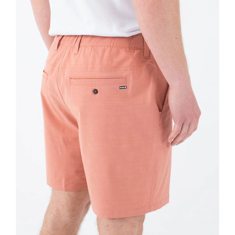 Hurley Hurley Men's Phantom Slub 3/4 Waistband 18" Olive 30 Mens Casual Shorts