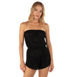 Hurley Hurley Women's Crochet Tube Romper Watermelon S Womens Rompers