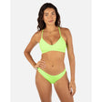 Hurley Hurley Women's Solid Adjustable Top Black S Womens Bikini Tops