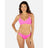 Hurley Hurley Women's Solid Adjustable Top Black S Womens Bikini Tops