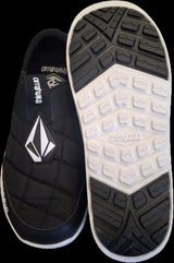 32 Boots Thirty Two Mens The Lounger Volcom '25 - Black Black 10 Mens Slip On Shoes 6 to 18