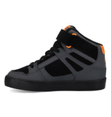 Zapatillas DC Youth Pure High Top EV - Gris/Negro/Naranja