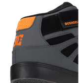 Zapatillas DC Youth Pure High Top EV - Gris/Negro/Naranja