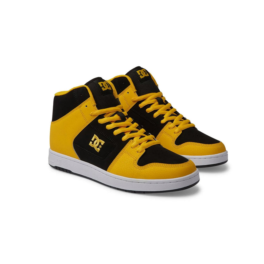 DC Men's Manteca 4 Hi Shoes - Black/Yellow/Yellow