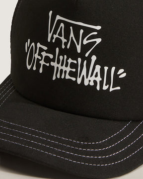 Vans Vans Boys Pop Trucker Hat Black One Size Youth Boys Hats 8 to 14 years