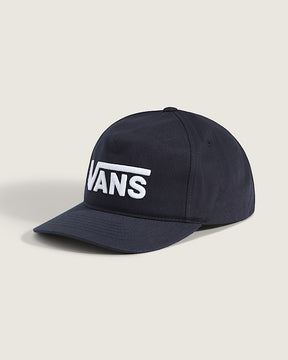 Vans Vans Boys Drop V Logo Snapback Black One Size Youth Boys Hats 8 to 14 years
