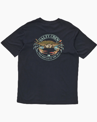Salty Crew Salty Crew Jimmy SS Tee Navy M Mens T-Shirts