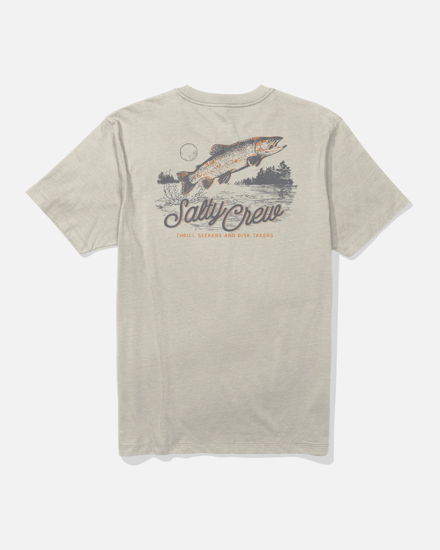 Salty Crew Salty Crew Men's Fish Fest SS Tee Bone M Mens T-Shirts