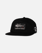 Salty Crew Salty Crew Men's Fish Market Snapback Black 1SZ Mens Hats Flat Brim