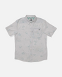 Salty Crew Salty Crew Men's Flagship UV Button Up White M Mens Button Up Short Sleeve Shirts