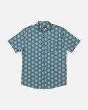 Salty Crew Salty Crew Men's Drifter UV Button Up Light Grey M Mens Button Up Short Sleeve Shirts