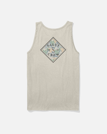 Salty Crew Salty Crew Men's Tippet Fill Tank Bone S Mens Sleeveless Shirts