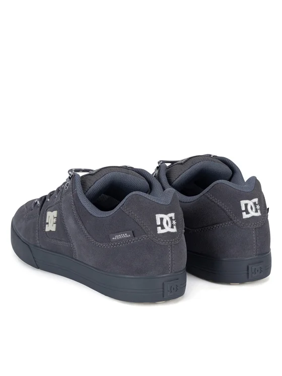 DC Pure Wintered Shoes - Grey/Grey/White