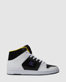 DC Men's Manteca 4 Hi Shoes - Black/White/Purple