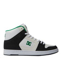 DC DC Men's Manteca 4 Hi Shoes - Black/White/Green Black/White/Green 8 Mens High Top Shoes 6 to 18