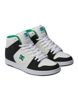 DC Men's Manteca 4 Hi Shoes - Black/White/Green