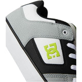 DC Men's Pure Skate Shoes - White/Lime