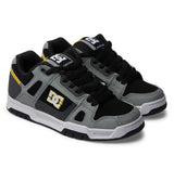 DC Men's Stag Shoes - Grey/Yellow