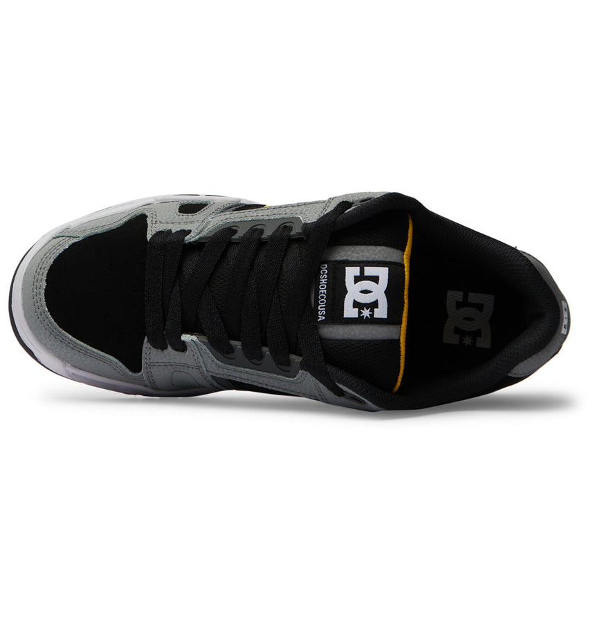 DC Men's Stag Shoes - Grey/Yellow
