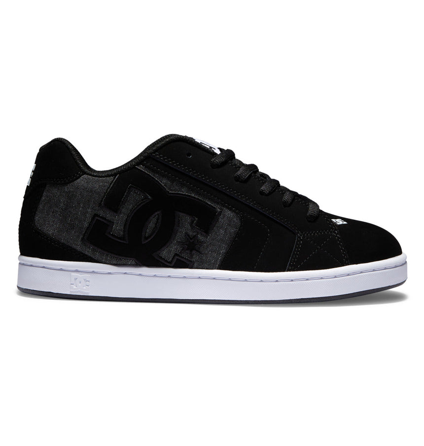 DC Men's Net Shoes -Black/Armor/Black