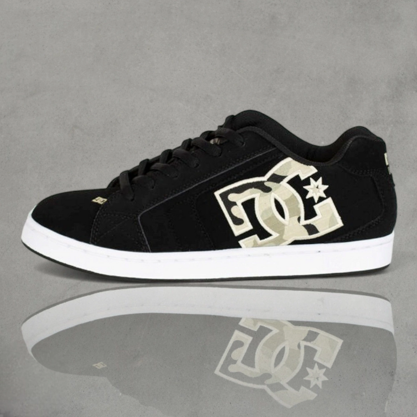 DC Men's Net Shoes - Black/Camel