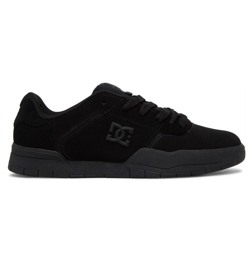 DC Mens Central Skate Shoes - Black/Black