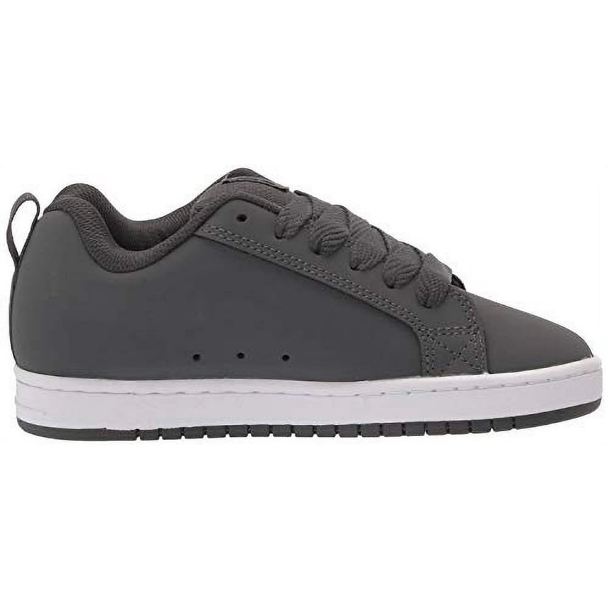 DC Mens Court Graffik Shoes - Grey/Black/White