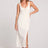 Saltwater Luxe Saltwater Luxe Women's Woven Tank Midi Dress - Ecru Ecru S Womens Long Dresses