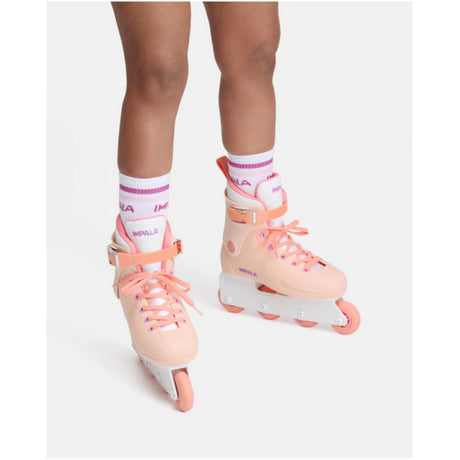 Impala Roller Skates Impala Lightspeed Inline Skates - Apricot Apricot 6 Roller Blades