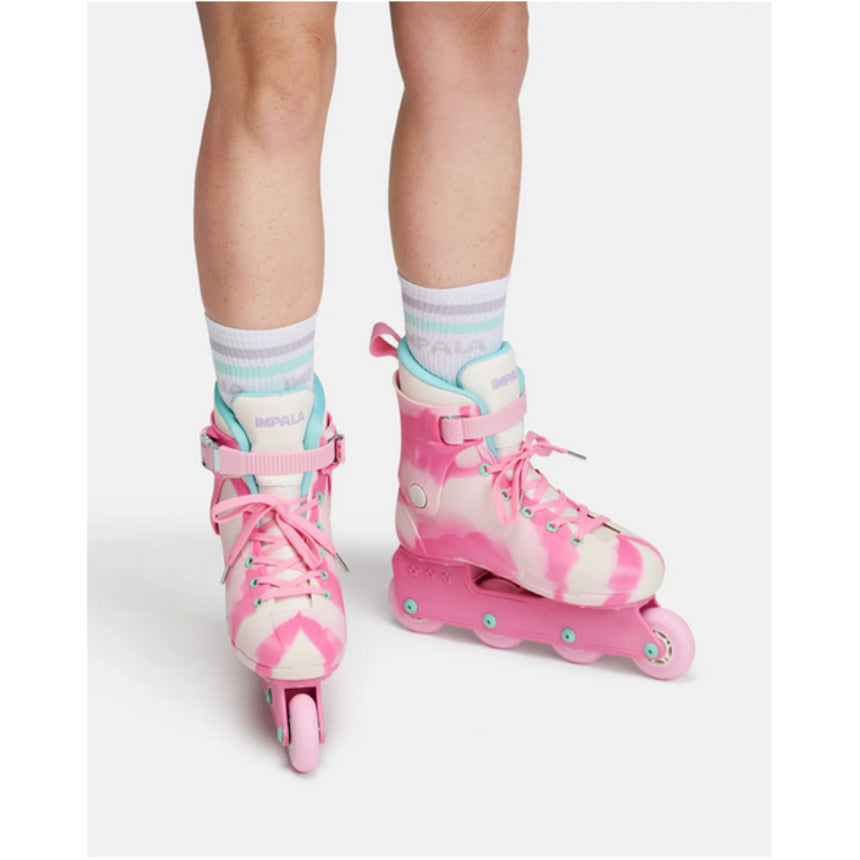Impala Roller Skates Impala Lightspeed Inline Skates - Sherbert Swirl Sherbert Swirl 7 Roller Blades