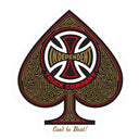 Independent INDY STICKERS T/C SPADE 3in BLACK/GOLD Stickers