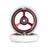 North Scooters North Index Wheels 24mm - G8 Wine Red / White PU 110 x 24mm Scooter Wheels