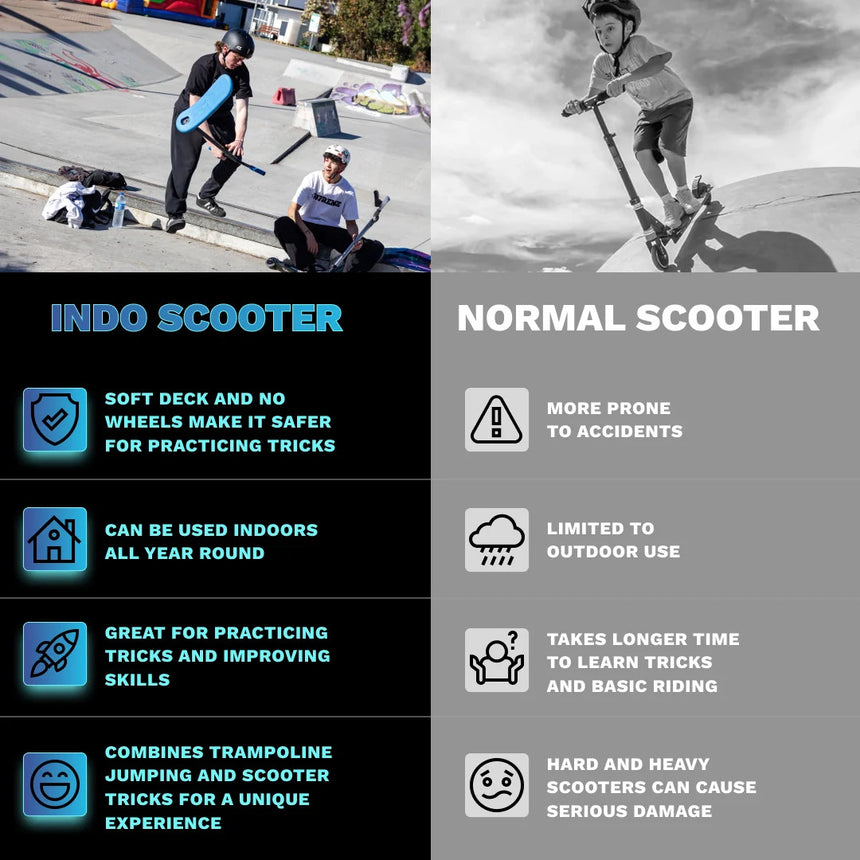 Indo Pro V2 Trick Scooter - Trampoline Scooter