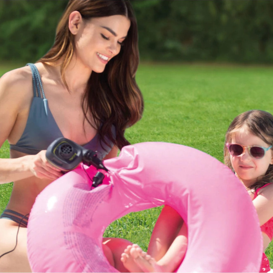 Bomba eléctrica Intex Quickfill de 120 voltios CA/CC