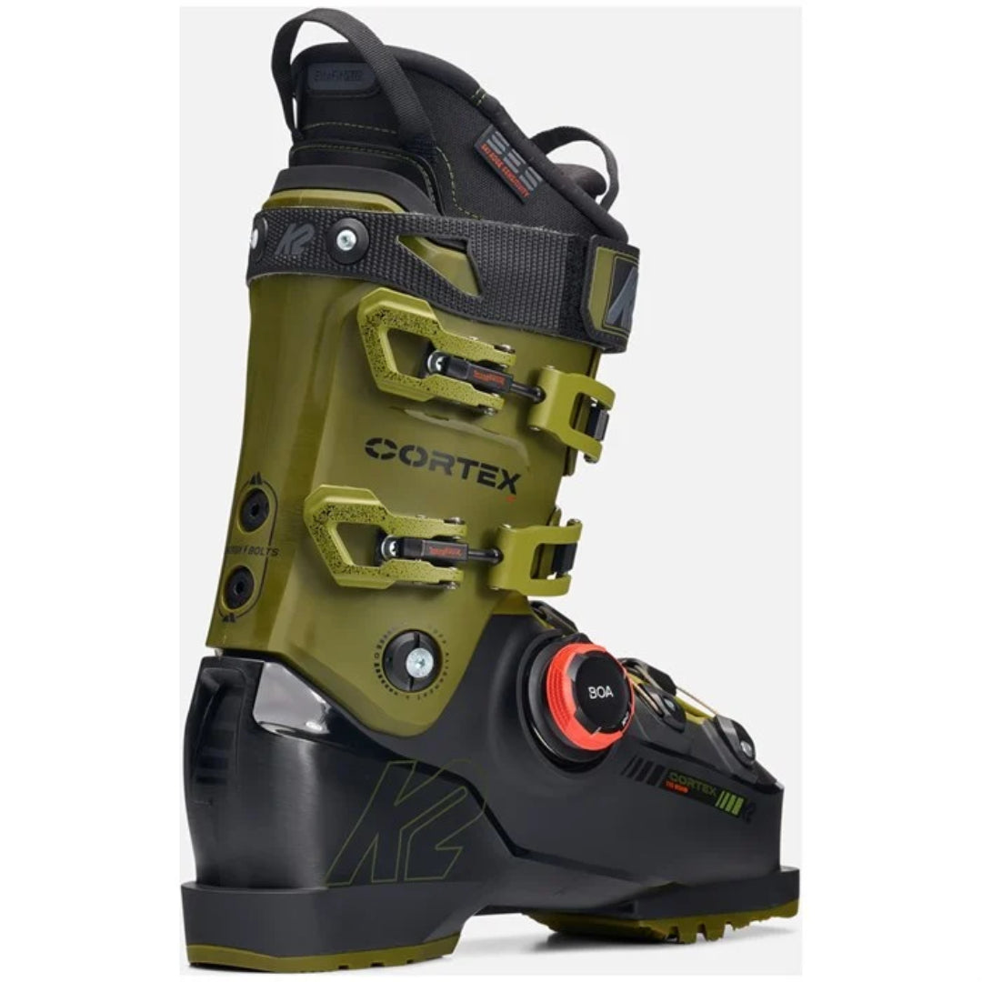 K2 Cortex 110 BOA Mens Ski Boots - Green