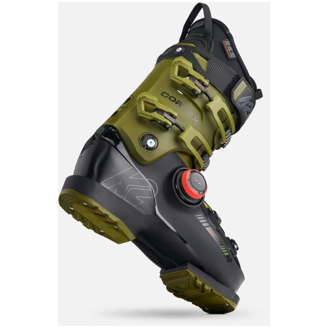 K2 Cortex 110 BOA Mens Ski Boots - Green