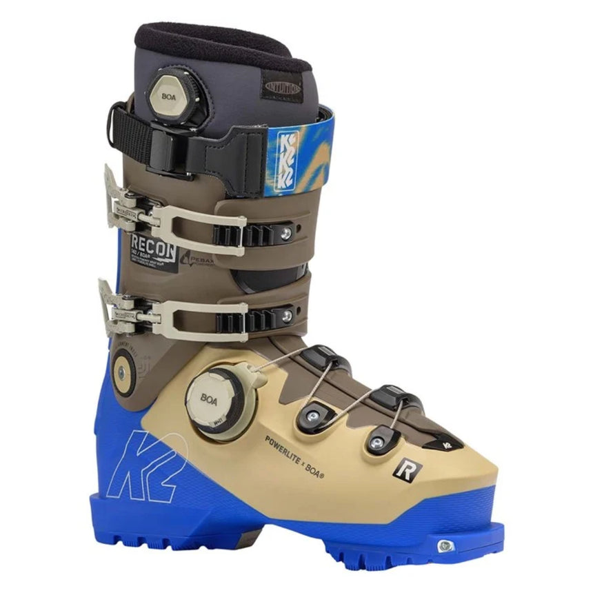 K2 RECON 140 BOA Mens Ski Boots - Tan
