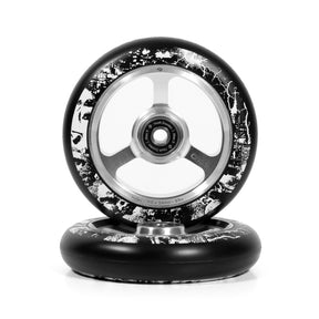 North Scooters North Kaelen Morgan Signature Wheel 24mm - G6 Silver/White 110x24mm Scooter Wheels