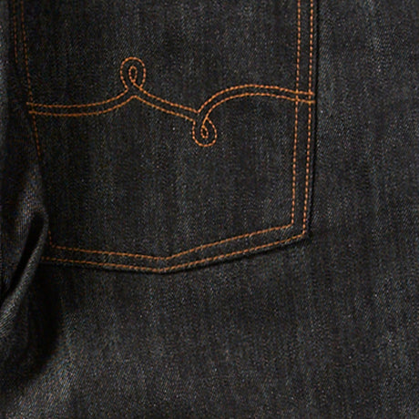 LRG LRG True Tapered Mens Denim Jeans BLACK DENIM 30 Mens Jeans