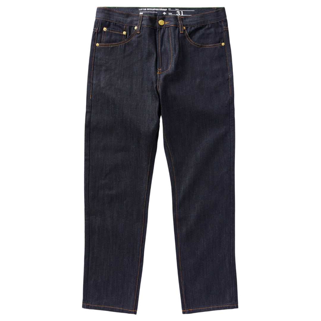 LRG LRG True Tapered Mens Denim Jeans BLACK DENIM 30 Mens Jeans