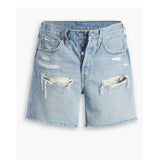 Levis Levis 501 Mid Thigh Short CHARLESTON PICKS 25 Womens Jean Shorts