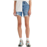 Levis Levis 501 Mid Thigh Short CHARLESTON PICKS 25 Womens Jean Shorts