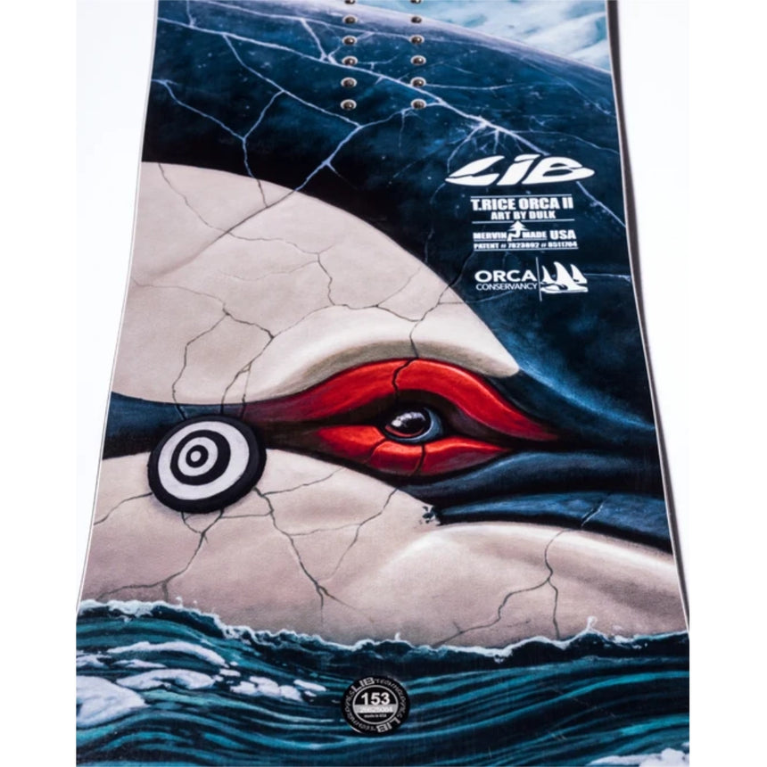 Lib Tech Lib Tech Men's Travis Rice Orca II Snowboard Multi 150 Mens Snowboards