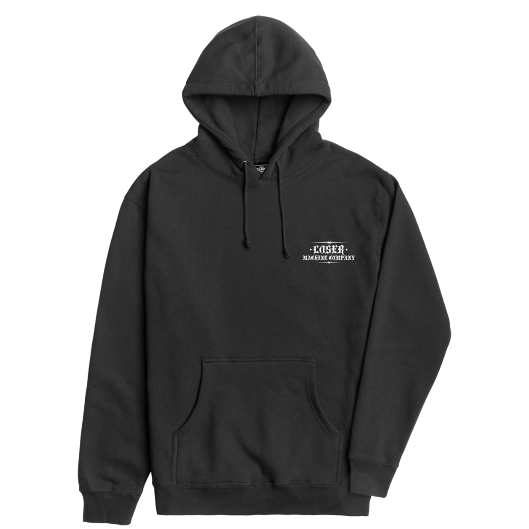 Loser Machine Loser Machine Men's Thrash Pound PO Hoodie Black M Mens Pullover Hoodies